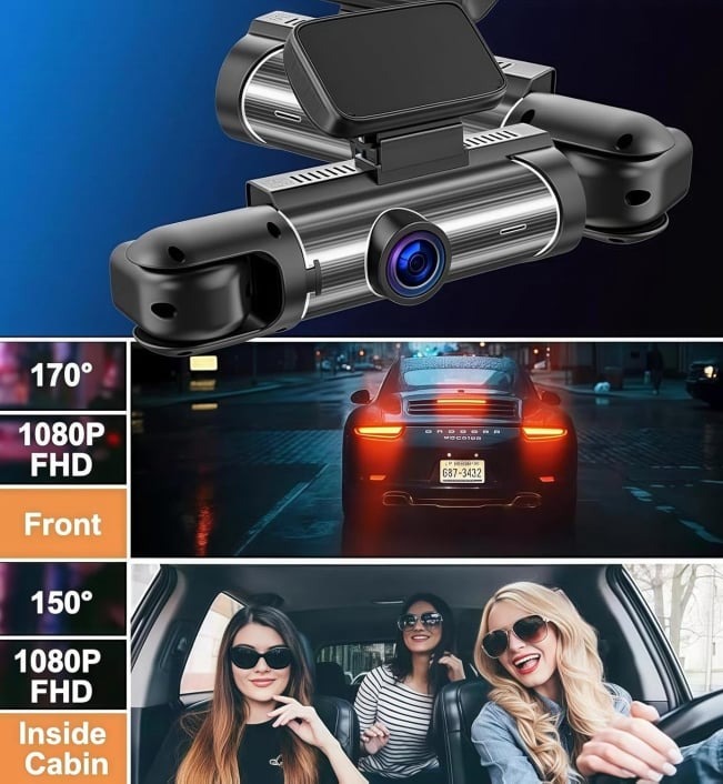 close up view of Vigil Dash Cam